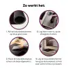 Krachtig - Paard - Donker Inductie beschermer vinyl 3mm middel -zzzzzzz-cc-werking
