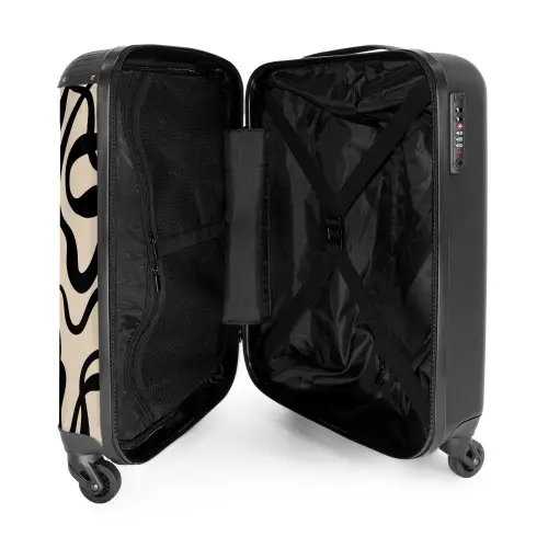 15 NBS - Handbagage koffer - Unisex middel -binnenkant