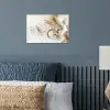 Bloem - Hout - Tarwe poster papier klein -sfeer2