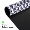 Oceaan - Golven - Blauw - Wit Muismat XXL klein 681 -sfeer2