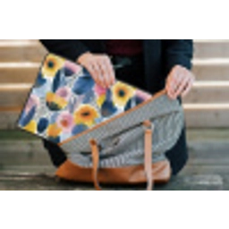 Creatief - Patroon - Kleurrijk laptophoes neopreen klein 279 -tas