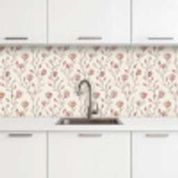 Patroon - Klassiek - Roze keuken achterwand 2 middel 871 -3d