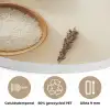 Granen - Hout - Kom - Beige Akoestische PET Vilt - Rond klein -closeup_NL
