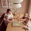 Sushi - Bord - Geblokt - Groen Dienblad Rechthoek middel -sfeer4