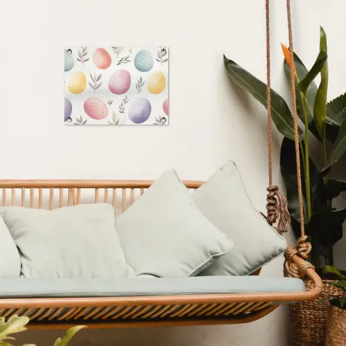 Eieren - Kleurrijk - Patroon tuinposter los doek klein -sfeer7
