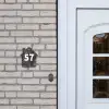 Verweerd metaal - Traditioneel Naambord Huisje klein -sfeer1