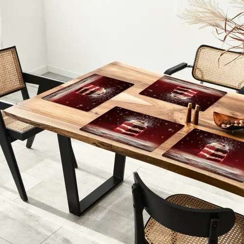 Rode - Velvet - Taart - Eten Placemat vinyl groot -zzsfeer4_Kitchenyeah-website