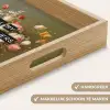 Bloem - Quote - Vintage - Art Dienblad Rechthoek middel -USP_HandgreepNL