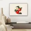 Aardbeien - Madeliefjes - Quote - Sterretjes canvas 2cm klein -sfeer6
