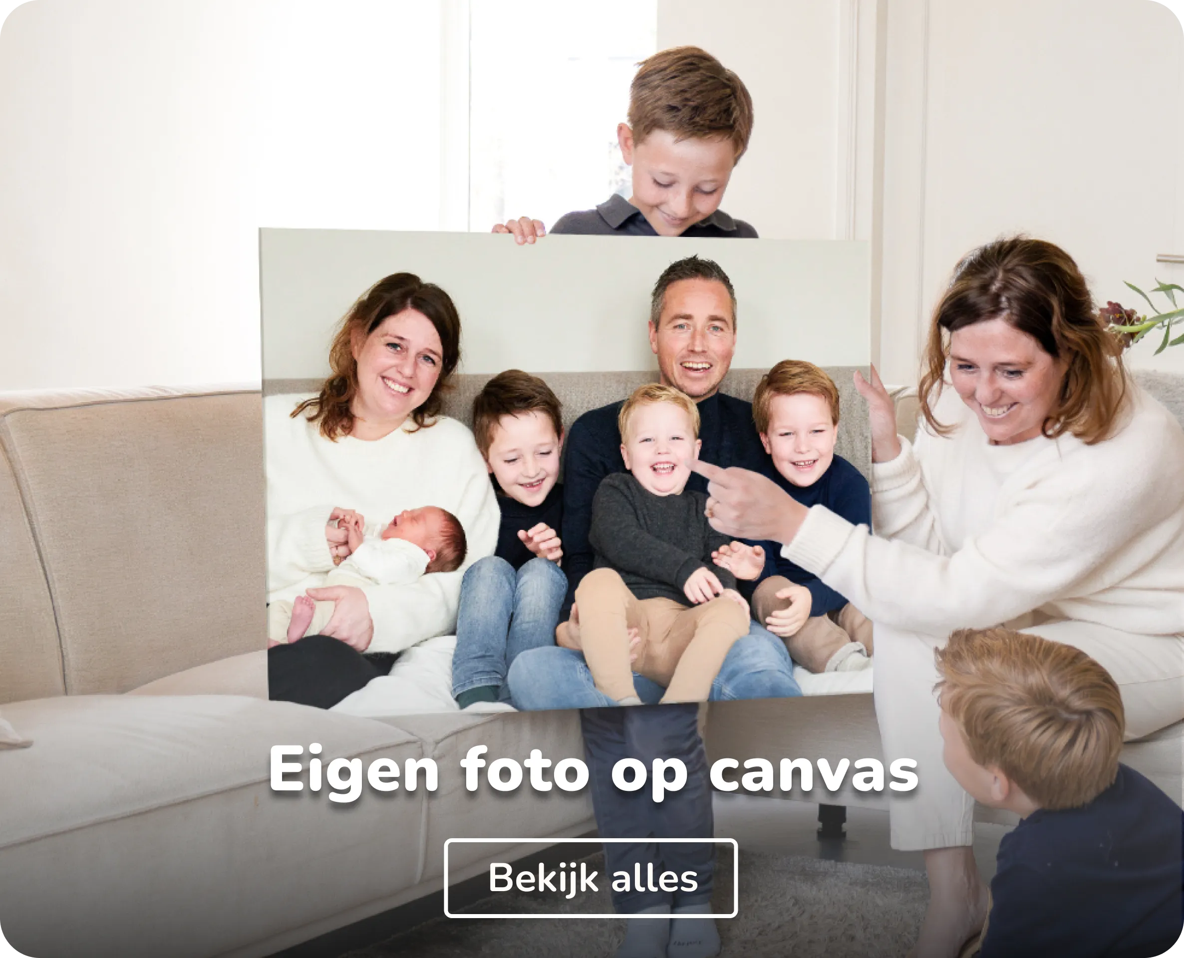 Canvas eigen foto