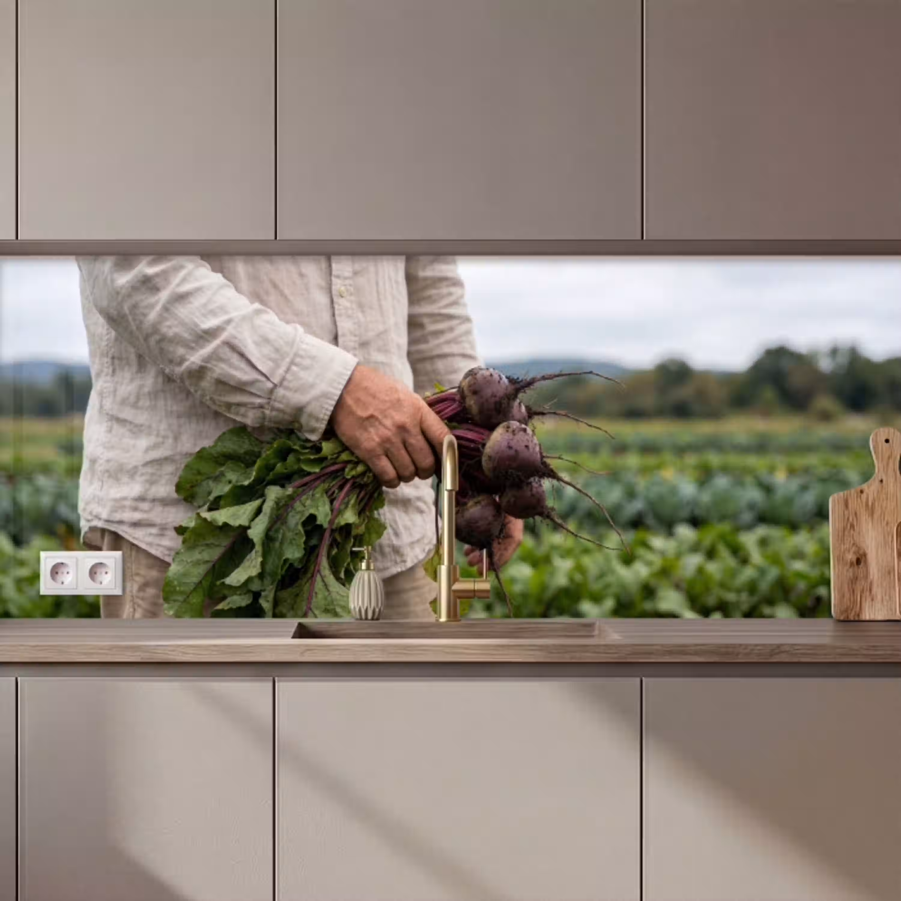 Bieten - Vers - Moestuin keuken achterwand 2 middel zz_3dshopping