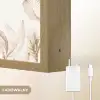 Giraffe - Jungle - Bruin - Kinderen Light Box met batterij (Wandlamp kind) middel -USP_websiteoplaadbaarNL