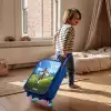 Voetbal - Jongen - Goal - Voetbaltenue Kinderkoffer - Blauw klein -sfeer1