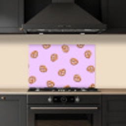 Pretzels - Eten - Paars keuken achterwand spatscherm klein -sfeer1