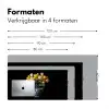 Quotes - Bloem - Tulp - Geel Muismat XXL klein -sfeer5