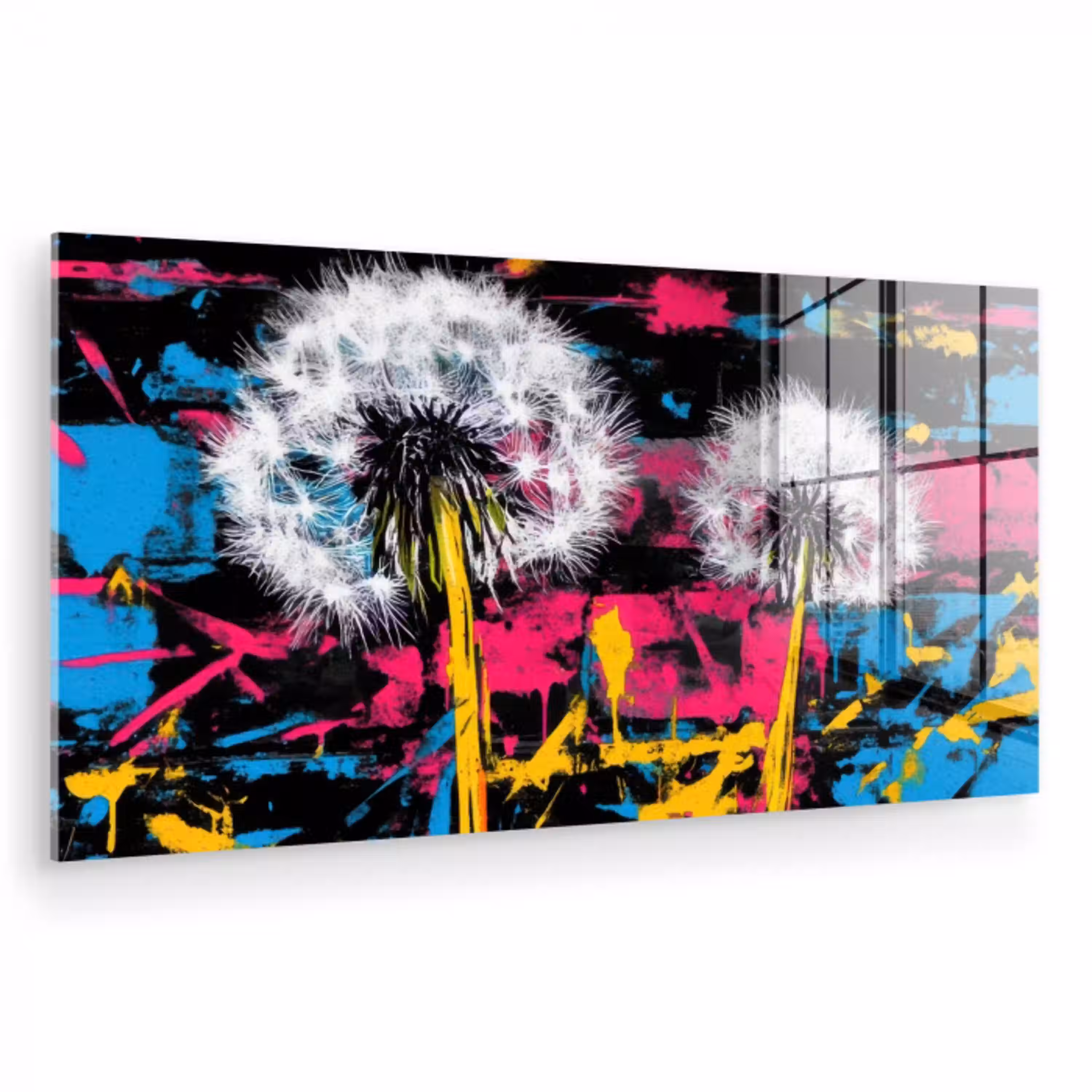 Street Art - Kleurrijk - Muur plexiglas 5mm klein -zzzproduct_nieuw