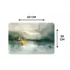 Groen - Modern - Abstract - Goud Placemat vinyl groot -specs