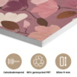 Bloem - Patroon - Roze PET vilt klein 837 -closeup_NL