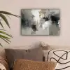 Kleurenpalet - Penseelstreken - Beige - Nevelig canvas 2cm klein -sfeer1