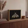 Mot - Bladachtig - Grijs Light Box met batterij (Wandlamp) middel -sfeer2