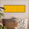 Vloeiend - Olie - Verf  - Geel canvas 2cm klein 828 -sfeer1