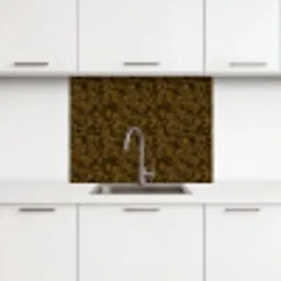 Bruin - Vlekken - Graniet keuken achterwand 2 middel 865 -3d