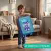 Turquoise tornado Kinderkoffer - Blauw klein -sfeer2_NL