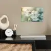 Lieveheersbeestje - Bloemen - Wit poster papier klein -sfeer1