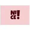 Nice - Uitroepteken - Roze poster papier klein -3d