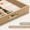 Bloemen - Koffie - Raam Dienblad Rechthoek middel -USP_HandgreepNL