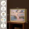 Zonsondergang - Zee - Strand - Duinen - Natuur Light Box met batterij (Wandlamp) middel -USP_websiteoverzichtNL
