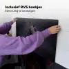 Portret - Paard - Donker Inductie beschemer met haakjes klein -ky-ophangen-nl