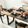 Paard - Sport - Zwart - Wit Placemat vinyl groot -zzsfeer4_Kitchenyeah-website