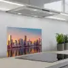 Skyline - Gebouwen - Steden keuken achterwand spatscherm klein -3d_schuin