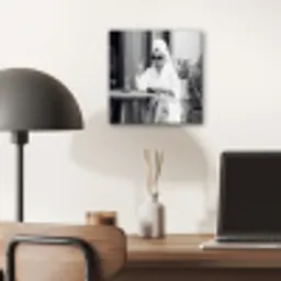 Modern - Vrouw - Zwart - Wit aluminium wit klein -sfeer5