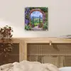 Doorkijk - Toscane - Landschap - Poort plexiglas 5mm klein -sfeer4