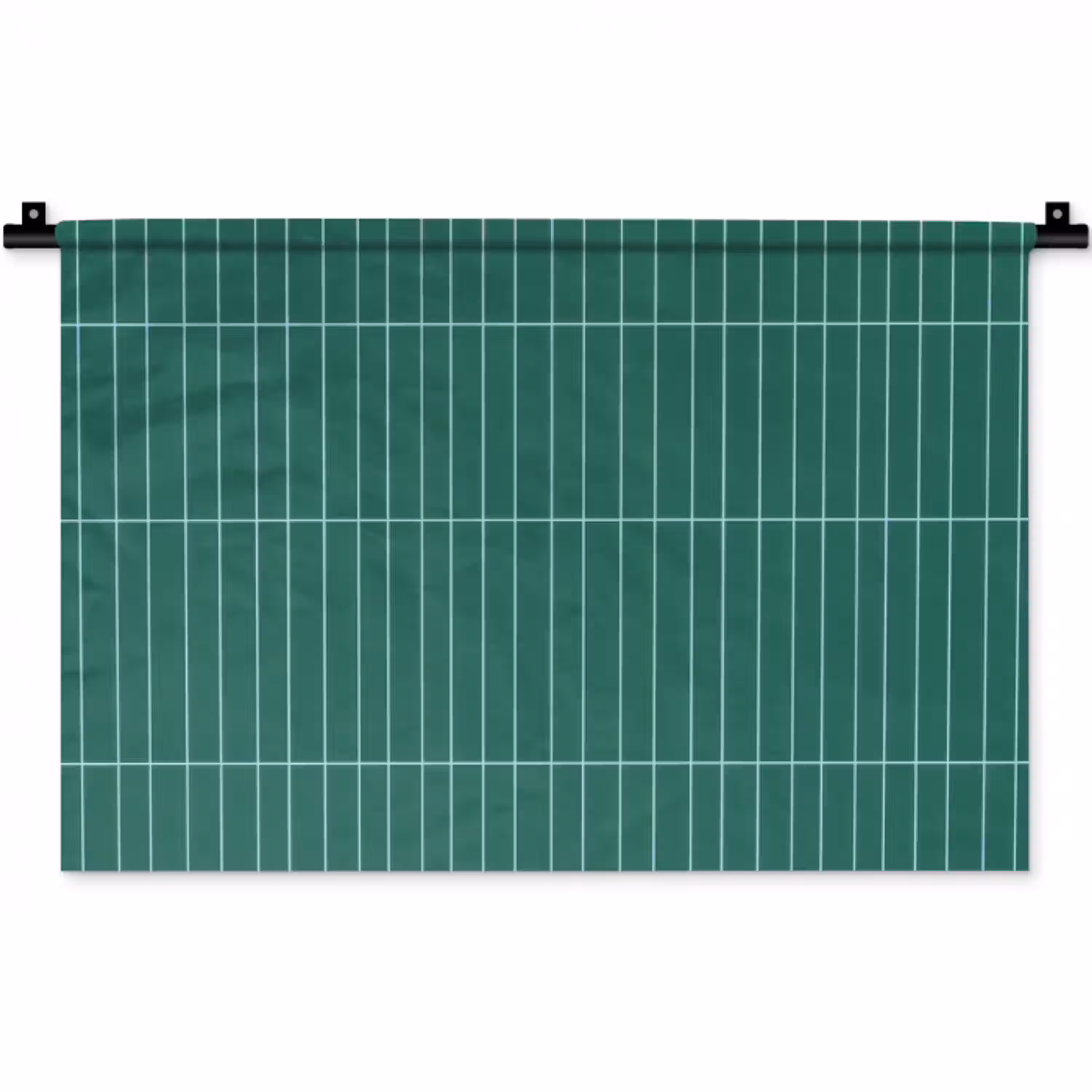 Patroon - Tegel - Saliegroen Wandkleed katoen klein 269 -zz3d