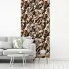Camouflage - Patroon - Beige - Bruin fotobehang vinyl groot 64 -woonkamer