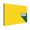 Cool - Geel - Groen canvas 2cm klein -z3d