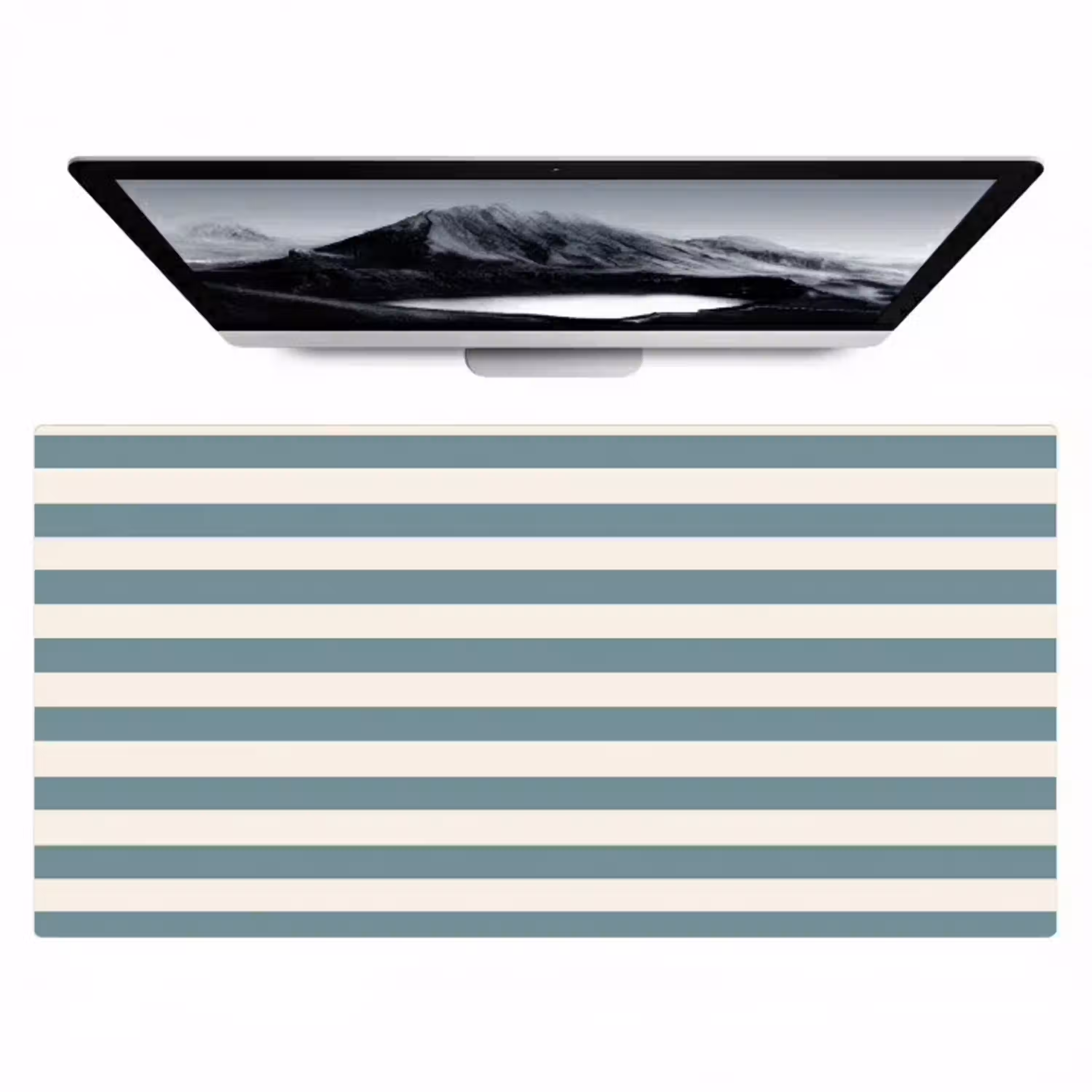 Strepen - Modern - Blauw Muismat XXL klein 681 -zzz3d