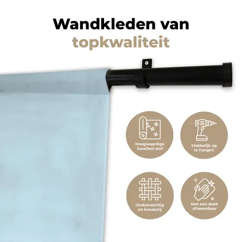 Rood - Tomaat - Groente Wandkleed katoen klein -sfeer2