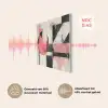 Roze - Abstract - Aesthetic - Modern - Vormen PET vilt klein -USP_NL