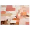 Kunst - Roze - Abstract poster papier klein -3d
