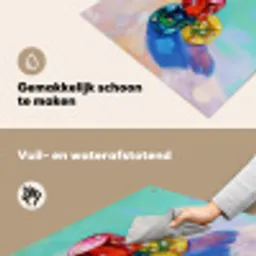 Dobbelstenen - Kleurrijk - Getallen - Stipjes Inductie beschemer met haakjes middel -ky-schoon-nl