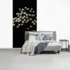 Gipskruid - Bloemetjes - Wit - Minimalistisch fotobehang vinyl groot -slaapkamer