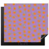 Paars - Oranje - Perzik Inductie beschermer vinyl 3mm middel 274 -3d