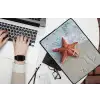 Zeester - Strand - Zee laptophoes neopreen klein -bureau