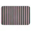 Verticale strepen - Groen - Roze Badmat klein 997 -3d