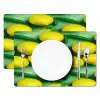 Citroenen - Geel - Groen - Druppels Placemat vinyl groot 368 -zzsfeer2_Kitchenyeah-website