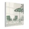 Terras - Illustratie - Groen plexiglas 5mm klein -z3d